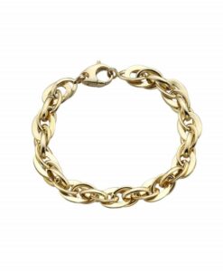 DURAN 00508605 PULSERA LINKS OVALOS DORADO