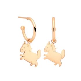 MR. WONDERFUL WJ10200 MAGIC HOOP EARRINGS ROSEGOLD