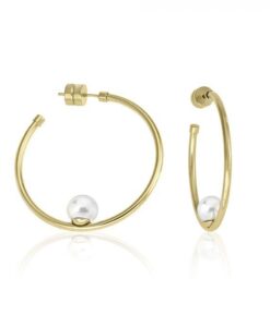 1640601000010 PENDIENTE HOOP PLATA GP