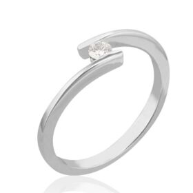 BERNAT RUBI 01-142627 ANILLO ORO BLANCO DIAMANTE