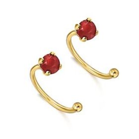 EAR CUFF ORO Y RUBI GB019RU 00