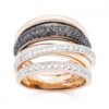 EL0-1268R/BN ANILLO ORO ROSA 0 33Q 0 40N