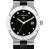L  BRUAT 4399 SCAPHANDRE 29MM NEGRO CON BRILLANTES