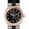 L  BRUAT 4409 SCAPHANDRE 29MM NEGRO PVD ROSE