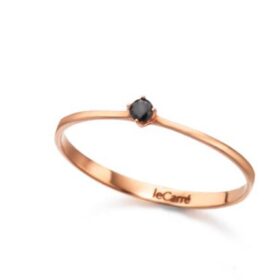 LECARRE GA008OR 17-BL SOLITARIO BRILLANTE NEGRO