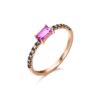 LECARRE GA032TR 15 ANILLO TOPACIO ROSA