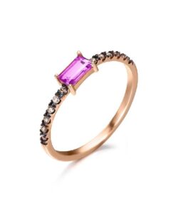 LECARRE GA032TR 15 ANILLO TOPACIO ROSA