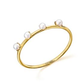 LECARRE GA091OA ANILLO MULTI PERLAS MINI