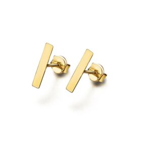 LECARRE GB024OA 00 PENDIENTES ORO BARRA