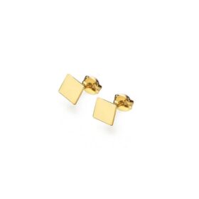 LECARRE GB025OA 00 PENDIENTES ORO CUADRADO