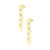 LECARRE GB061OA 00 PENDIENTES ORO CHAPAS