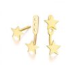 LECARRE GB126OA 00 PENDIENTES DOBLE ESTRELLA 