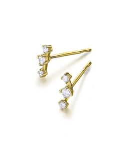 LECARRE GB157OA 00 PENDIENTES 3 BRILLANTES