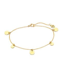 LECARRE GC015OA 00 PULSERA ORO DISCOS 