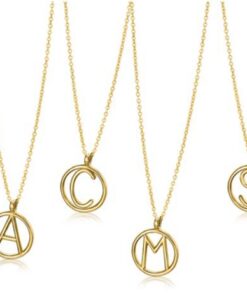 LECARRE GD102OA GARGANTILLA ORO INICIAL 9MM HILO