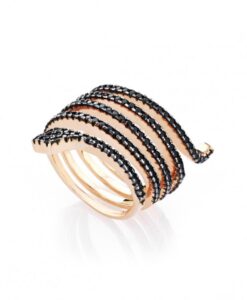 MARCELLO PANE ANMS022 SORTIJA PLATA SERPIENTE