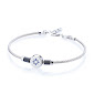 MARCELLO PANE BRAU007 PULSERA MASCULINA  PLATA