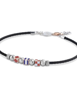 MARCELLO PANE BRM041 PULSERA MASCULINA PLATA 