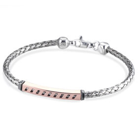 MARCELLO PANE BRMM043 PULSERA P`LATA MASCULINA 