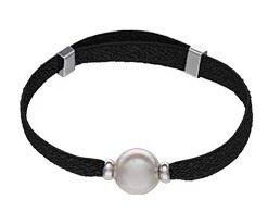 Pulsera elástica Circa negra