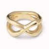 UNO DE 50 ANI0732ORO0000 ANILLO CROSSED 