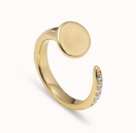 UNO DE 50 ANI0760BLNORO ANILLO HERITAGE TOPAZ 