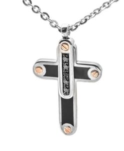 ZANCAN EXC295R-N COLGANTE PLATA