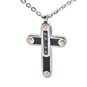 ZANCAN EXC295R-N COLGANTE PLATA