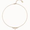 COLLAR LIBÉLULA PEQUEÑA COL1780BLNORO0U