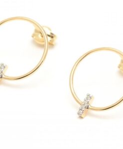 LECARRE PENDIENTE CIRCULO ORO GB141OA 00