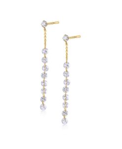 LECARRE PENDIENTES ORO Y TOPACIOS - GB187OA 00