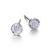 LECARRE GB002OB 00 PENDIENTES ORO BLANCO