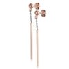 LECARRE GB096OR 00 PENDIENTES BARRA ORO