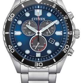 ECO-DRIVE SS CRONOGRAFO-AT2560-84L