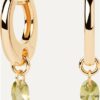 PDPAOLA AR01-B91-U GREEN LILY HOOPS