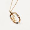 PDPAOLA CO01-264-U LETTER E NECKLACE