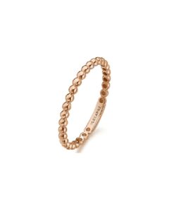 LECARRE GA136OR 17 SORTIJA BOLITAS ORO ROSA