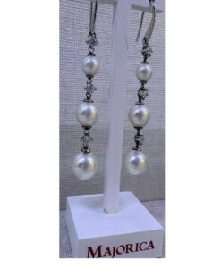 MAJORICA 11181 01 2 000 010 1 PENDIENTES PLATA