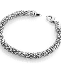 MARCELLO PANE BRMK066 PULSERA PLATA