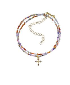 DURAN 00512301 COLGANTE CAMELOT  CRUZ  Y CIRCONITA