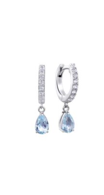 DURAN 00513234 AROS PRETTY DE PAVE GOTA BLUE TOP